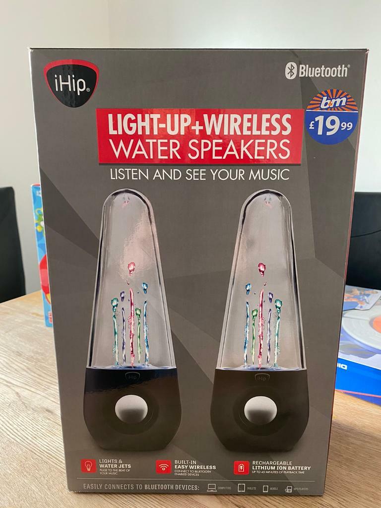 ihip light up wireless water speakers